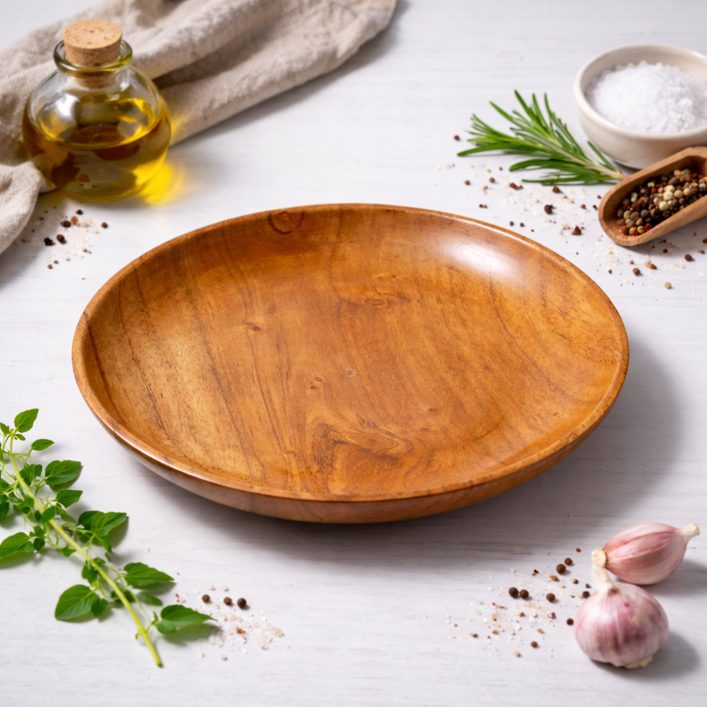 Premium Wooden Plates