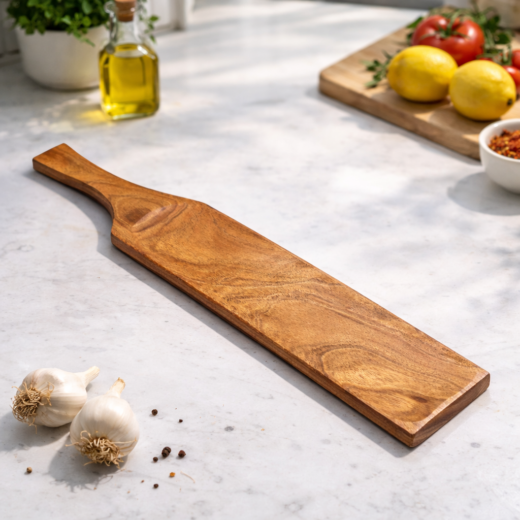 Premium Wood Serving Paddle Board