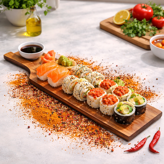 Premium Wood Serving Paddle Board